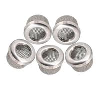 Kznifmk 5 Filtri A Setaccio di Ingresso Pompa in Acciaio Inox per Tubo di Aspirazione Spruzzatore di Vernice Senza Aria Sostituisce il Filtro 181072