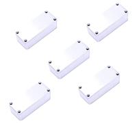 Kznifmk 5 Pz Alluminio Calpestio Effetti Cassa 1590A Cassa del Pedale Stile per Chitarra