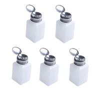 Kznifmk 5 x Contenitore di Bottiglia Distributore Di Alcol Liquido Di Capacità 200 ml