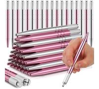 Kznifmk 50 Penne Microblading Matite Sopracciglio Manuali Forniture Microblading Strumenti a Mano Microblading in Alluminio per Cosmetici Facile da Usare A