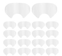 Kznifmk 50 pezzi di protezione per maschera respiratoria da rimuovere per lenti compatibili con serie 6885, 6000, 6700, 6800