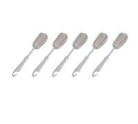 Kznifmk 5Pc per La Spugna Bottiglia per il Latte Bicchiere per Labucato Utensili per Cucina per La Pulizia Della Tazza Manico Corto nel Plastica