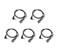 Kznifmk 5X Pickup Chitarra Piezoelettrico Presa Pin Adattatore per Chitarra Stereo per Strumenti