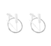 Kznifmk 6 Pezzi Cor FrançAis Trombone Trombone Set di Pulizia in Acciaio di Nylon di Pulizia per Strumenti Musicali