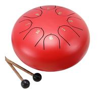 Kznifmk 6 Pollici 8 Toni Hollow Lingua in Acciaio Giardino Lingua in Acciaio Esterna Adatto Per Principianti,C