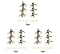 Kznifmk 6 Pz Acustico Chitarra Set Tuning Pegs Chiave Macchina Heads Sintonizzatori