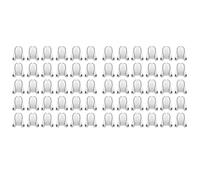 Kznifmk 60 pezzi con cordino di sublimazione vergine con cordino di sublimazione a stampa calda in massa borsa a tracolla riutilizzabile