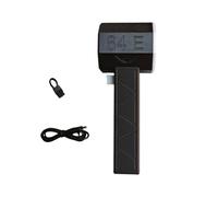 Kznifmk 64E Ventilatore Portatile per Auto, Soffiatore D'Aria Violento, Motore Senza Spazzole da 64 mm, Potente Soffiatore Elettrico, Nero e Bianco Grigio