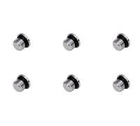 Kznifmk 6X Erogatore 1 ° piano Immersione Subacquea Parte di Ricambio per Immersione Subacquea con Tappo Porta Bassa Pressione LP