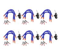 Kznifmk 6X Morsetto Morsa da Tavolo Morsa di Saldatura con Staffa di Saldatura Braccio Flessibile 18 Pc Strumento di Terza Mano per Riparazione Saldatura Pcb