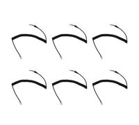 Kznifmk 6X Sostituzione cavi microfonici corda microfono per -48A6J FT-7800 FT-8800 FT-8900 FT-7100M FT-2800M FT-8900R