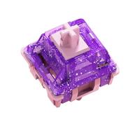 Kznifmk 70 Pezzi Viola Albero di Notte Interruttori MX Setoso Lineare a 5 Pin per Tastiera Meccanica Fai da te