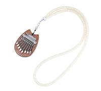 Kznifmk 8 Mini Kalimba Dito Pollice Pianoforte Marimba con Accessorio Musicale Ciondolo