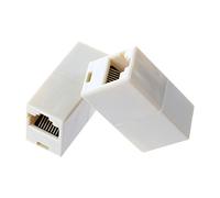 Kznifmk Accoppiatore RJ45 F-F Linea Straight(Due Pezzi per Un Pacchetto)