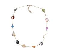 Kznifmk Acrylic - Collana con ciondolo alla moda e temperamento, catena della clavicola