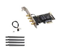 Kznifmk Adattatore BCM94360CD Hackintosh PCIe 1750 Mbps Dual Band 2,4 GHz/5 GHz,Bluetooth 4.0 Supporto Airdrop e Handoff