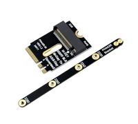 Kznifmk Adattatore WiFi M.2 Adattatore WiFi M.2 a SSD Nvme PCIe4.0 a M2 NGFF Key A+E Scheda WiFi per modulo WiFi/WWAN/LTE