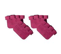 Kznifmk Allenamento Pesi per Proteggere I Palmi delle Donne e delle Palme di Trazione Del Sollevamento Pesi Fitness Rosso