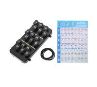 Kznifmk Allenatori Accordi Chitarra per Imparare gli Accordi, Assistenti per Principianti di Chitarra Acustica, Accessori per Chitarra, Strumenti di Apprendimento Chitarra, Accessori per Guita