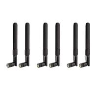 Kznifmk Antenna 4G LTE Antenna Presa 8DBi SMA (6 Pezzi) Compatibile Router 4G LTE Gateway Telefono Domestico Hotspot Modem Router