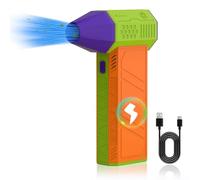 Kznifmk Aria Elettrica - Soffiatore a Getto Regolabile a 3 Velocità 130.000 /Min - Sostituzione della lattina di Aria Compressa - Accessori Aria in Conserve Riutilizza