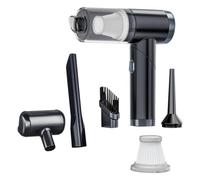 Kznifmk Aspirapolvere Portatile e Spolverino Ad Aria Compressa. Aspirapolvere Portatile Pieghevole e Ricaricabile.