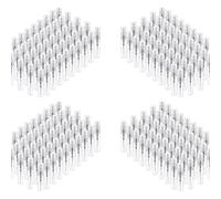 Kznifmk Atomizzatore Monouso per Profumo da 200 Pezzi, Flacone Nel Plastica Trasparente Flacone Portatile per Profumo - 3Ml