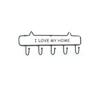 Kznifmk Attaccapanni da Parete, Appendiabiti da Porta 5 Ganci per Appendere Cappotti, Appendiabiti da Parete con Ganci Appendiabiti da Parete per Vestiti D