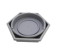 Kznifmk Bagno per uccelli Appeso, Bagno per uccelli - Mangiatoia per uccelli, mangiatoia per uccelli sospesa 2 in 1 e bagno per uccelli per esterni, uccelli appesi grigio