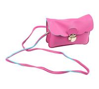 Kznifmk Borsa a tracolla in pelle PU alla moda, borsa a mano tote borsa a mano Messenger (rosa rosa)