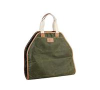 Kznifmk Borsa per Trasporto Tronchi In Tela, Borsa In Legno Resistente, Accessori per Stufe per Caminetto, Porta Legna da Ardere con Manici per ArmyGreen