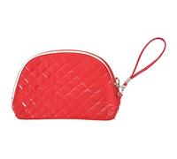 Kznifmk Borsa Trucco Multifunzionale Portatile Stagna Borsa Cosmetica Viaggio Borsa Rosso 6