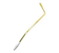 Kznifmk Braccio tremolo a filettatura C 6 mm per chitarra elettrica, braccio tremolo con filettatura in metallo, barra Whammy con punta per chitarra, installazione semplice, facile da usare