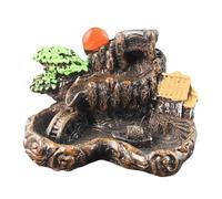 Kznifmk Bruciatore di Incenso A Cascata con Incenso A Incastro, Diffusore di Incenso, Ornamento, Decorazione per la Casa, Decorazione per la Stanza