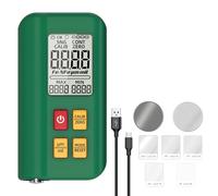 Kznifmk Calibro Di Spessore Rivestimento Ricaricabile 0,1 Micrometro/0-1500 mA Fe/NFe MAX/MIN Misurazione Zero Schermo T2-LCD Facile Da Usare