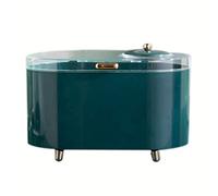 Kznifmk Cassetto Portaoggetti per Scatola Portaoggetti Organizzatore Cosmetico Impermeabile un Prova di Polvere Bagno Desktop Beauty Makeup Organizer A