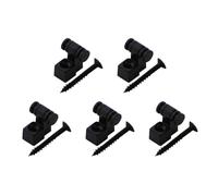 Kznifmk Chitarra Elettrica Rolling Tree Retainer Cuscinetto a Sfere Blocco Corda a Sfere Guida Corda Rullo Guida Corda Rullo Nero