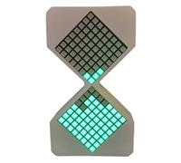 Kznifmk Clessidra Elettronica, Clessidra LED Clessidra Elettronica, Ornamenti, Aula, Decorazione Cucina Verde