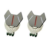 Kznifmk Clip di Cappello di Marcatore di Golf per Allineamento di Posizionamento, Distintivo di Cappuccio di Marcatura di Posizione del Giocatore, Adatto A Golfisti D