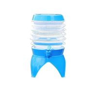 Kznifmk Contenitore per acqua Pieghevole Outdoor Campeggio Secchio d'acqua Pieghevole Pesca Viaggio Birra Succo Bevanda Stoccaggio Secchio 9,5 L