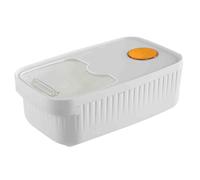 Kznifmk Contenitore per La Conservazione del per Cereali Contenitore per il In Plastica di Grande Capacità Ermetico con Coperchio Contenitore per il per Farine di Cereali