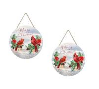 Kznifmk Corone d'inverno per Porta D'Entrata, Appendito-Porta di Natale, Corona di Fiocco di Neve per Decorazione Della Parete Inverno