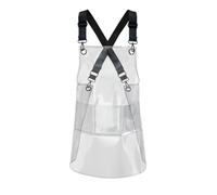 Kznifmk da Barbiere da Cucina per Donne/con Tasche, di Pulizia Uniforme di Server Ristorante B