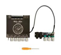 Kznifmk -DAM L1 Platino Amplificatore di Potenza Bluetooth Stereo 2X220W+350W Bluetooth 5.0 Modulo Amplificatore Audio Digitale A
