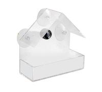 Kznifmk Distributore di con Fotocamera, Telecamera di Osservazione degli Uccelli in Plastica per Osservazione degli Uccelli Esterni e Cattura Foto.