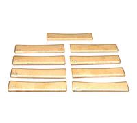 Kznifmk Electric Chitarra Elettrico Neck Fingerboard Wire Intarsio Strumento 7.25/9.5/10/12/14/15/16/17/20 Arc Set di Utensili per Filo di Pressione 9 Pz