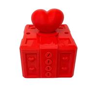 Kznifmk Ennoiosa confezione regalo con , scatola a vite stampata 3D, scatola regalo d' per San , confezione regalo per compleanno, A