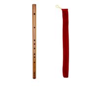 Kznifmk F Key Meibet Mini Piccolo Borsa In Velluto Tune Flauto di Bambù Strumento Musicale Nazionale Flauto