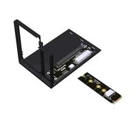 Kznifmk F9G-F4C-BK7 Interfaccia OCuLink per Docking Station Estensione Scheda Grafica Esterna. Adattatore M.2 NVMe a Oculink, tipo ATX PCIe 4.0 64 Gbps.