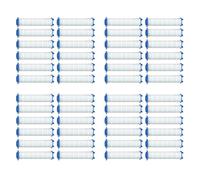 Kznifmk Filtro Doccia di Ricambio 48PCS per Acqua Dura - Filtro per Acqua Doccia ad Alta Efficienza per Eliminare Cloro e Fluoruro Home